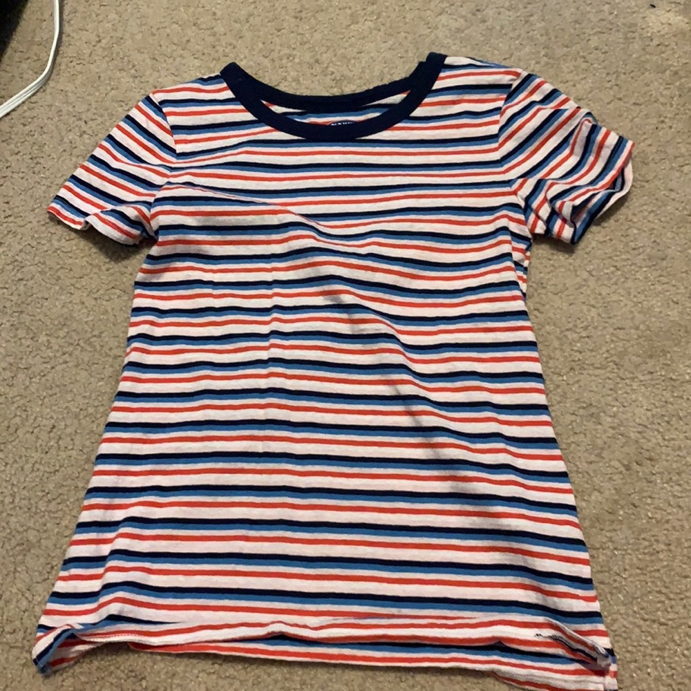 striped t-shirt